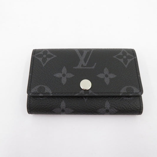 LOUIS VUITTON | ルイ・ヴィトン モノグラム エクリプス ミュルティクレ 6 キーケース M82603 ブラック【瀬戸大橋店】