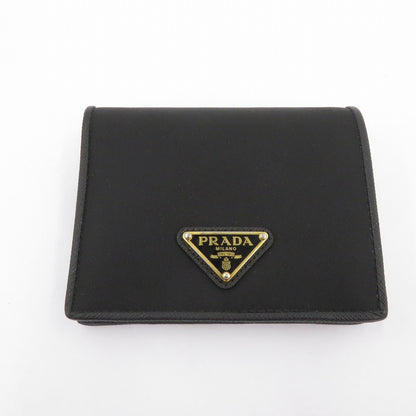 PRADA | プラダ 二つ折り財布 1MV204 2DMI ブラック【瀬戸大橋店】