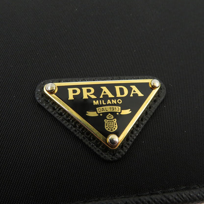 PRADA | プラダ 二つ折り財布 1MV204 2DMI ブラック【瀬戸大橋店】