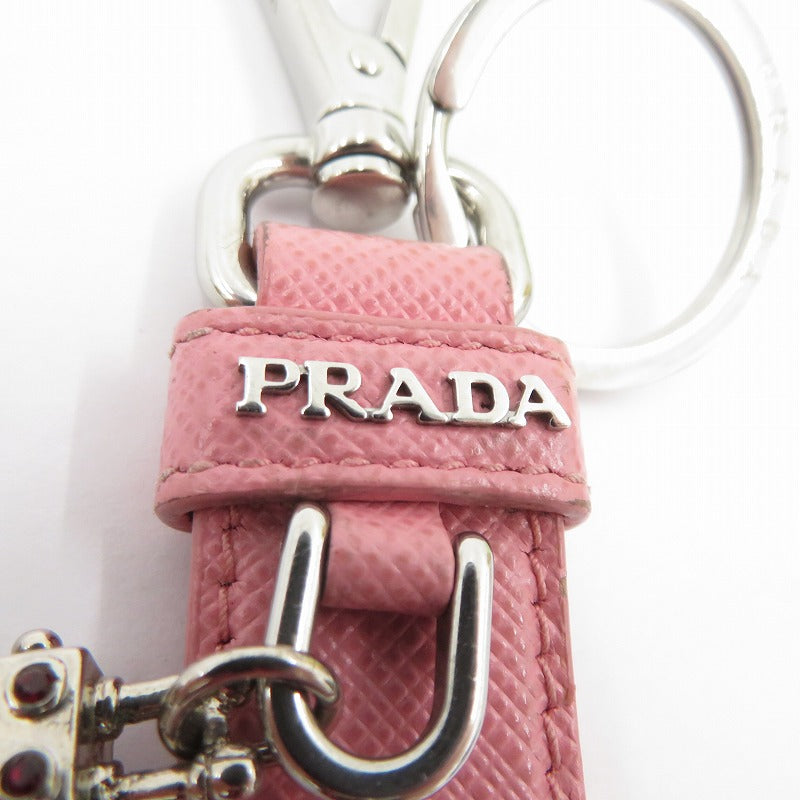 PRADA | プラダ ロボット モチーフ キーリング 1PP001 ピンク【瀬戸大橋店】