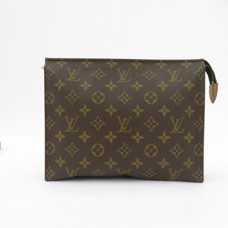 LOUIS VUITTON | ルイ・ヴィトン ポッシュ・トワレット 26 モノグラム クラッチバッグ M47542 ブラウン【瀬戸大橋店】