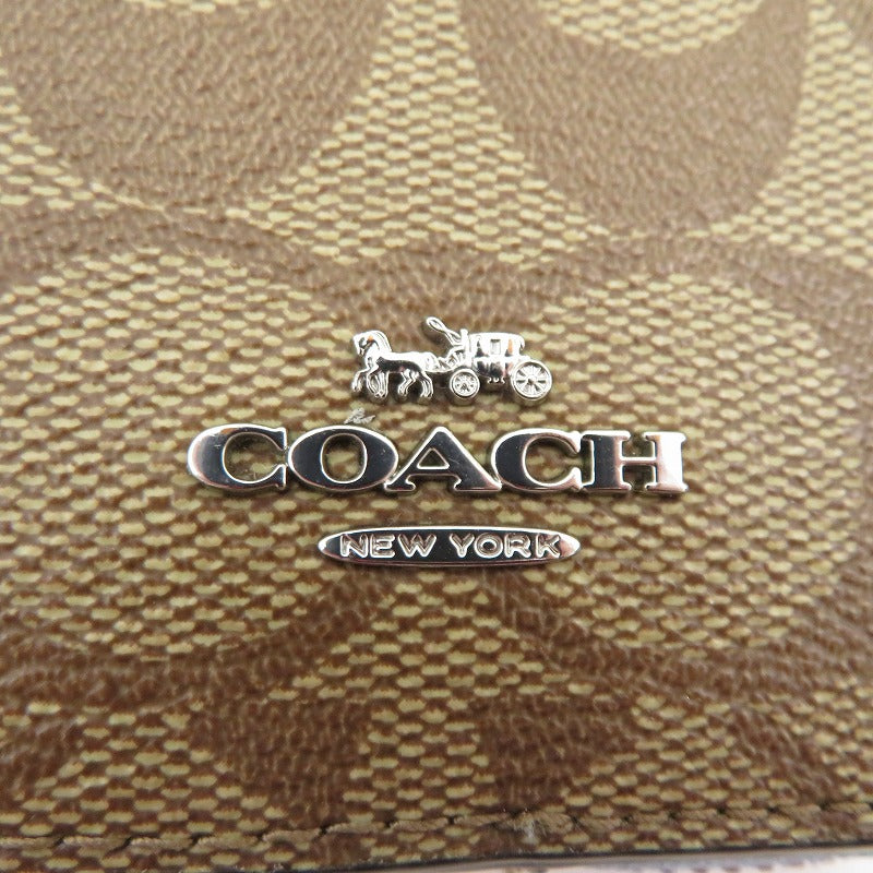 COACH | コーチ シグネチャー カードケース M2130-C0058 ブルー×ブラウン【瀬戸大橋店】