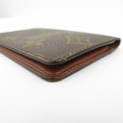 LOUIS VUITTON | ルイ・ヴィトン モノグラム ポシェット カルト ヴィジット カードケース M56362 ブラウン【瀬戸大橋店】