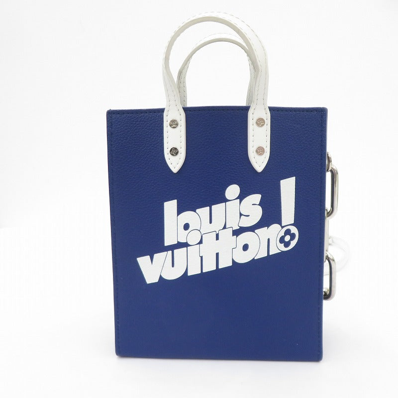 LOUIS VUITTON | ルイ・ヴィトン エブリデイ LV サックプラ XS ショルダーバッグ M80841 ブルー【瀬戸大橋店】
