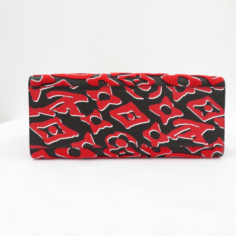 LOUIS VUITTON | ルイ・ヴィトン ×Urs Fischer オンザゴー GM モノグラム 2way その他バッグ M45562 レッド【瀬戸大橋店】