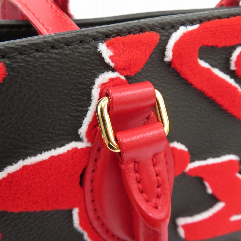 LOUIS VUITTON | ルイ・ヴィトン ×Urs Fischer オンザゴー GM モノグラム 2way その他バッグ M45562 レッド【瀬戸大橋店】