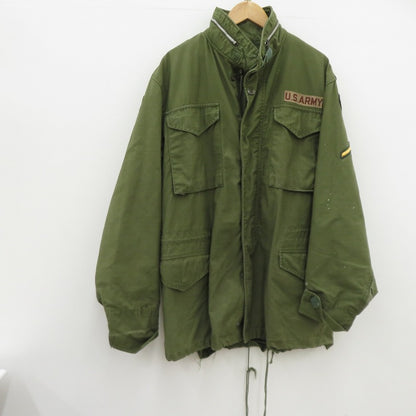 U.S.ARMY M-65 2nd ミリタリージャケット サイズ：MEDIUM-LONG カーキ【瀬戸大橋店】