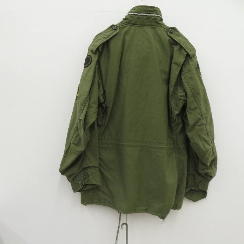 U.S.ARMY M-65 2nd ミリタリージャケット サイズ：MEDIUM-LONG カーキ【瀬戸大橋店】