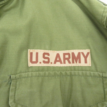 U.S.ARMY M-65 2nd ミリタリージャケット サイズ：MEDIUM-LONG カーキ【瀬戸大橋店】