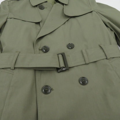 MILITARY衣料 | ミリタリーイリョウ DSCP製 米軍 オールウェザー トレンチコート トレンチコート サイズ:40L カーキ【瀬戸大橋店】