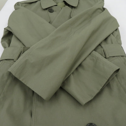 MILITARY衣料 | ミリタリーイリョウ DSCP製 米軍 オールウェザー トレンチコート トレンチコート サイズ:40L カーキ【瀬戸大橋店】