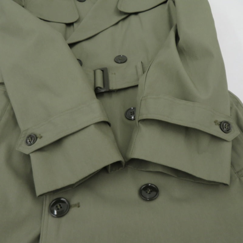 MILITARY衣料 | ミリタリーイリョウ DSCP製 米軍 オールウェザー トレンチコート トレンチコート サイズ:40L カーキ【瀬戸大橋店】