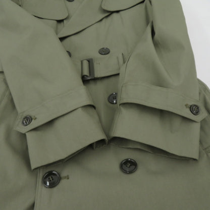 MILITARY衣料 | ミリタリーイリョウ DSCP製 米軍 オールウェザー トレンチコート トレンチコート サイズ:40L カーキ【瀬戸大橋店】