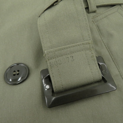 MILITARY衣料 | ミリタリーイリョウ DSCP製 米軍 オールウェザー トレンチコート トレンチコート サイズ:40L カーキ【瀬戸大橋店】