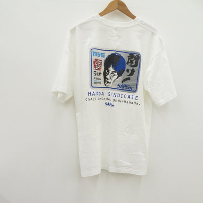 SAPEur | サプール Gobugobu Radio S/S Tee 半袖Ｔシャツ A0025-298 ホワイト サイズ：XL【瀬戸大橋店】