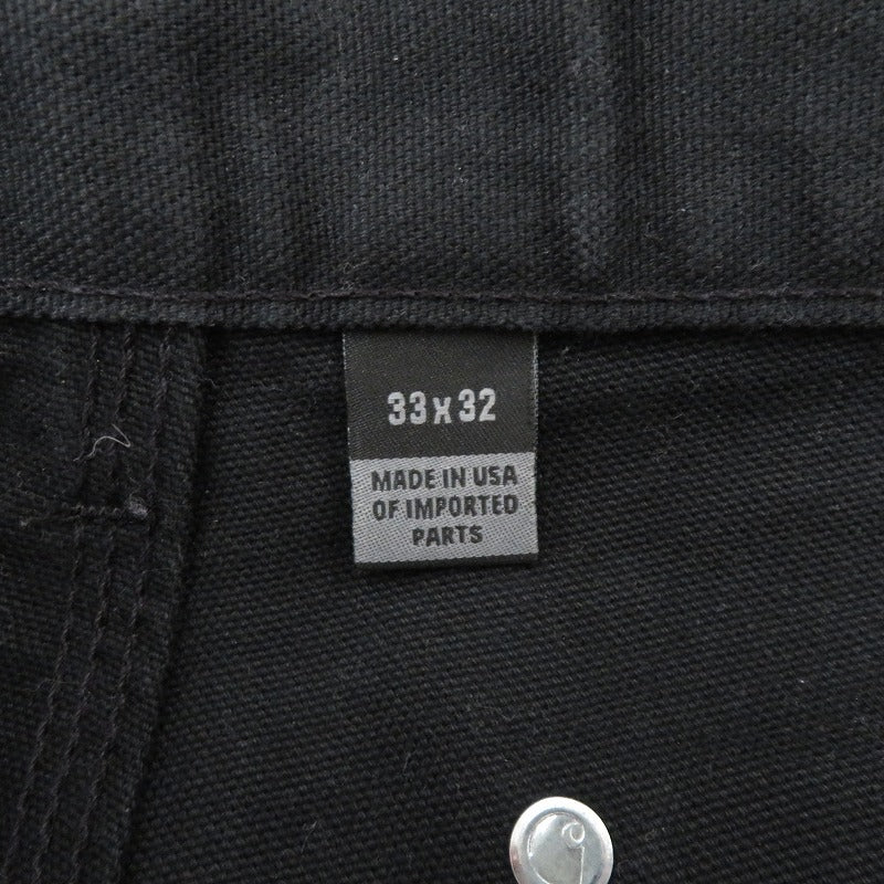 Carhartt | カーハート ダブルニー ペインターパンツ パンツ B136BLK サイズ:33×32 ブラック【瀬戸大橋店】