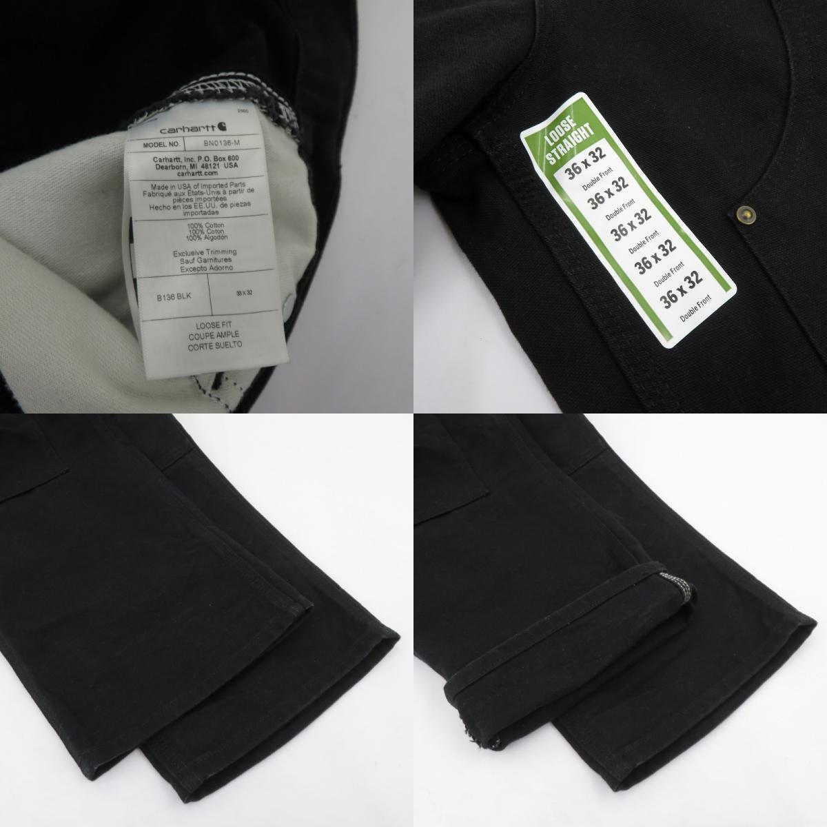 Carhartt | カーハート ダブルニー ペインターパンツ パンツ B136BLK サイズ:33×32 ブラック【瀬戸大橋店】