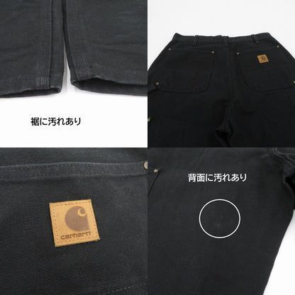 Carhartt | カーハート ダブルニー ペインターパンツ パンツ B136BLK サイズ:33×32 ブラック【瀬戸大橋店】