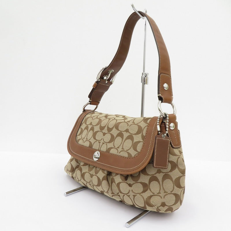 COACH | コーチ シグネチャー ソーホー ショルダーバッグ D0967-F13739 ベージュ【瀬戸大橋店】