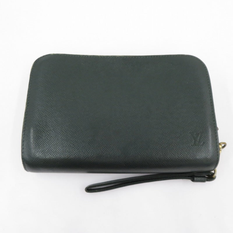 LOUIS VUITTON | ルイ・ヴィトン バイカ タイガ クラッチバッグ M30184 ダークグリーン【瀬戸大橋店】