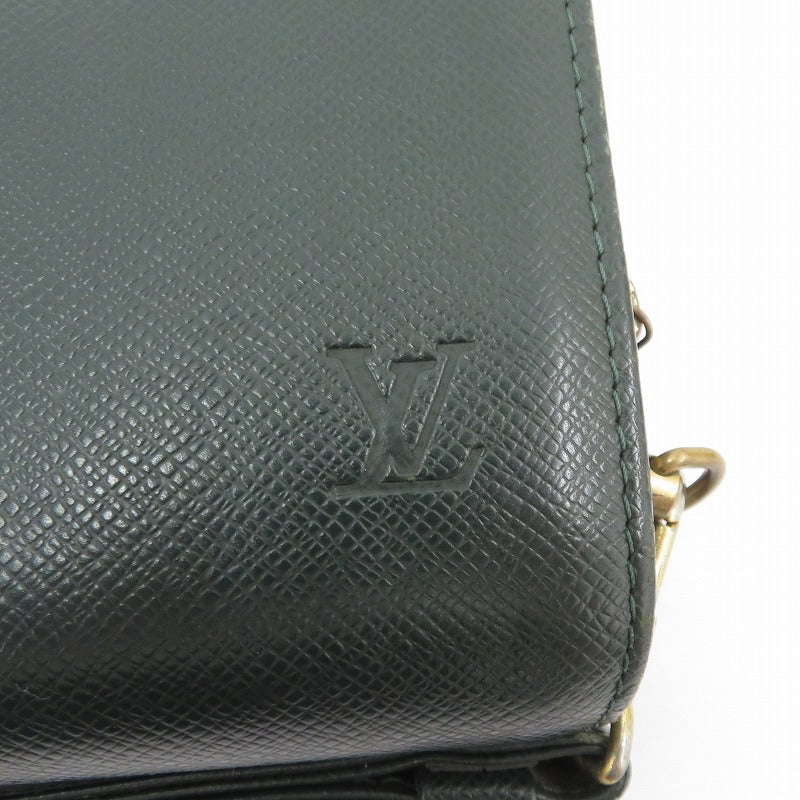 LOUIS VUITTON | ルイ・ヴィトン バイカ タイガ クラッチバッグ M30184 ダークグリーン【瀬戸大橋店】