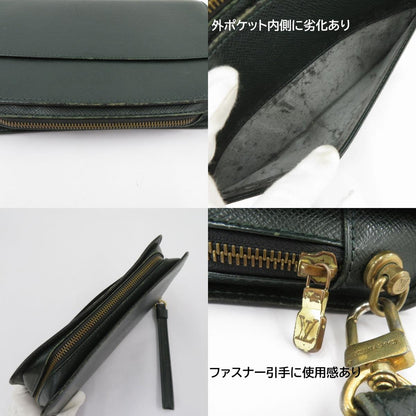 LOUIS VUITTON | ルイ・ヴィトン バイカ タイガ クラッチバッグ M30184 ダークグリーン【瀬戸大橋店】
