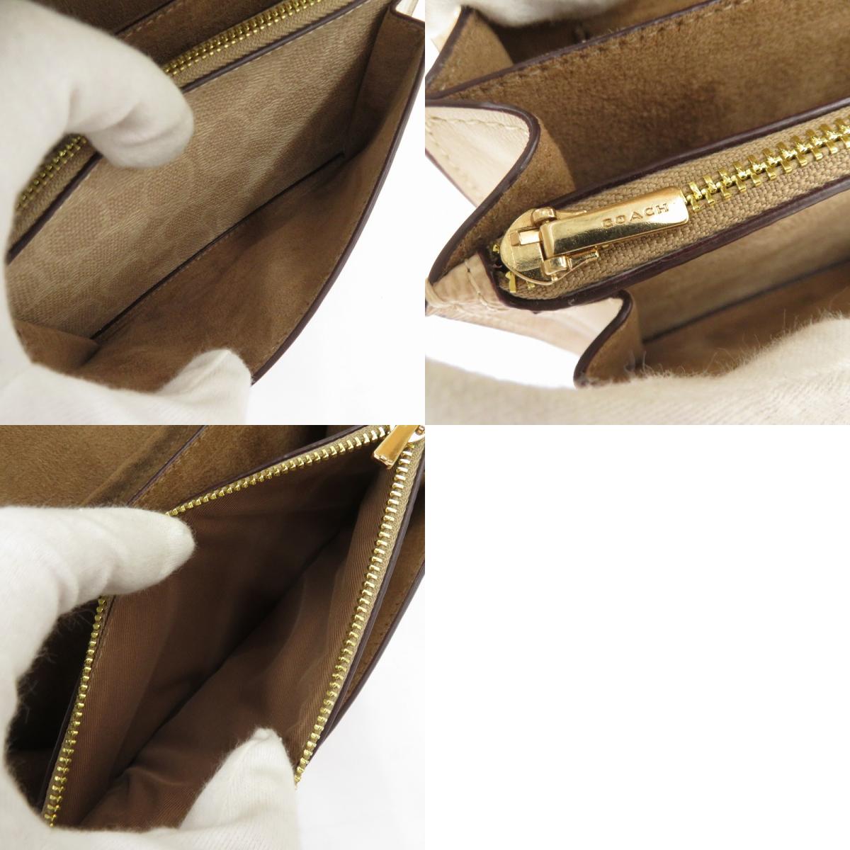 COACH | コーチ シグネチャー ミニ クレア クロスボディバッグ ショルダーバッグ M2422-CW206 ベージュ【瀬戸大橋店】