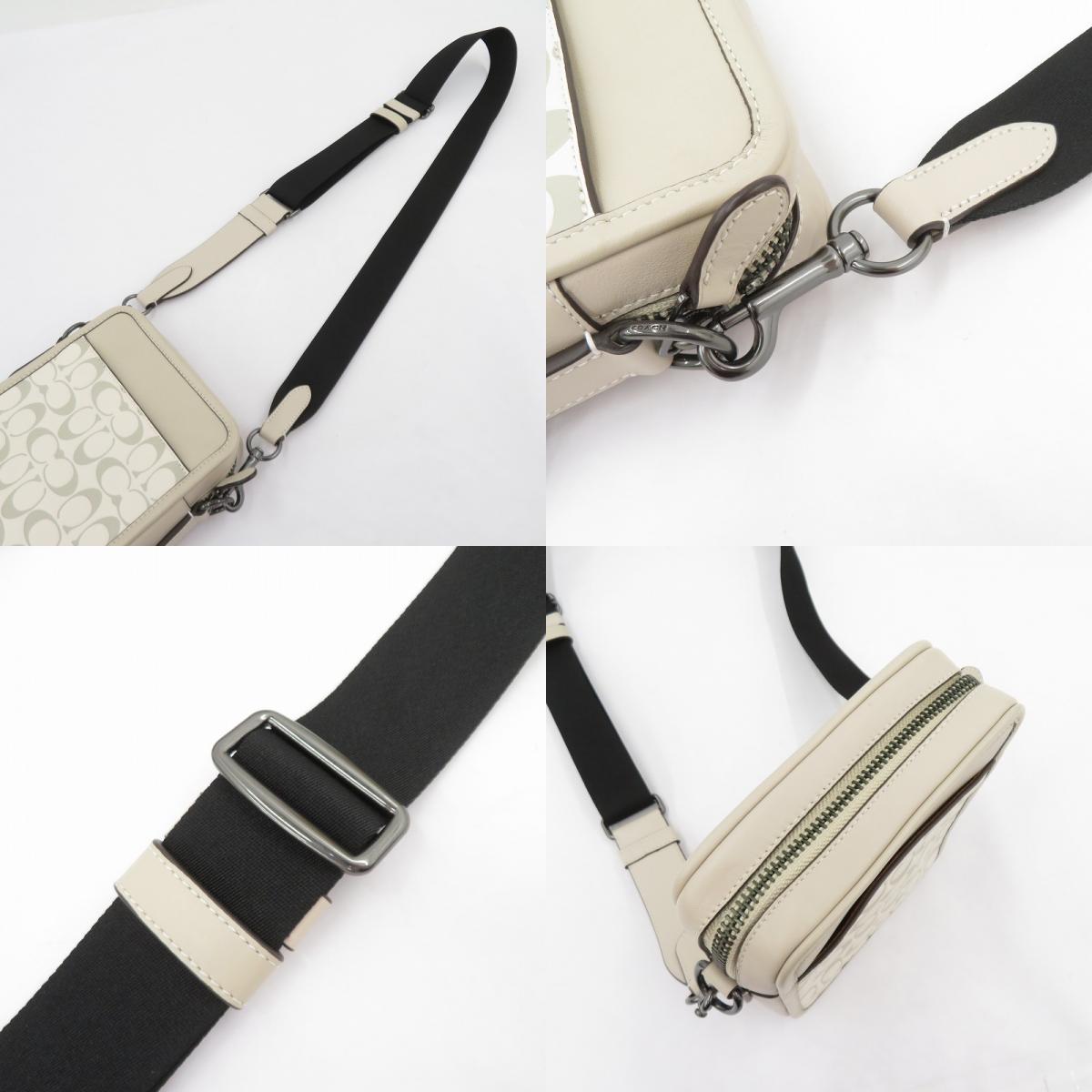 COACH | コーチ シグネチャー サリバン クロスボディ ショルダーバッグ F2344-CJ670 ベージュ【瀬戸大橋店】