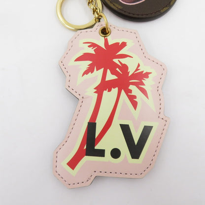LOUIS VUITTON | ルイ・ヴィトン モノグラム ポルトクレ・ワールドツアー ハワイ キーホルダー M62740 ピンク【瀬戸大橋店】