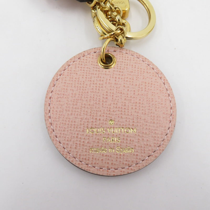 LOUIS VUITTON | ルイ・ヴィトン モノグラム ポルトクレ・ワールドツアー ハワイ キーホルダー M62740 ピンク【瀬戸大橋店】