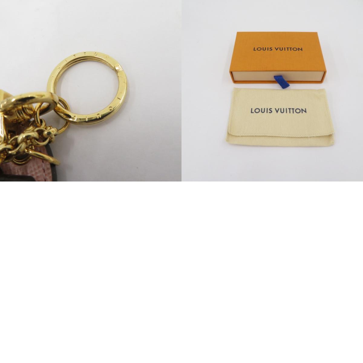 LOUIS VUITTON | ルイ・ヴィトン モノグラム ポルトクレ・ワールドツアー ハワイ キーホルダー M62740 ピンク【瀬戸大橋店】