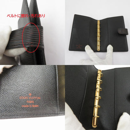 LOUIS VUITTON | ルイ・ヴィトン アジェンダ PM エピ 手帳カバー R20052 ブラック【瀬戸大橋店】