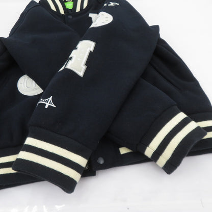 HUF | ハフ 20周年記念 スタジャン JK00368 ネイビー サイズ：L【瀬戸大橋店】