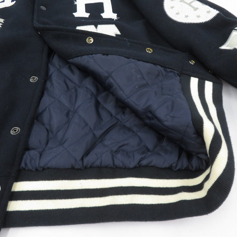 HUF | ハフ 20周年記念 スタジャン JK00368 ネイビー サイズ：L【瀬戸大橋店】