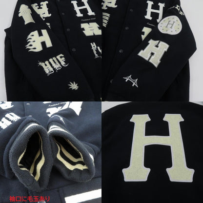 HUF | ハフ 20周年記念 スタジャン JK00368 ネイビー サイズ：L【瀬戸大橋店】