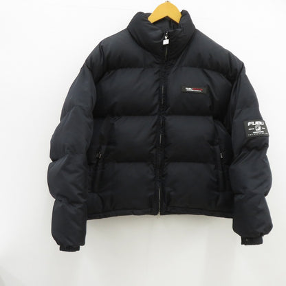 FUBU | フブ SHORT NYLON TWILL PUFFER JACKET 中綿ジャケット FAM-52303 ブラック サイズ：L【瀬戸大橋店】