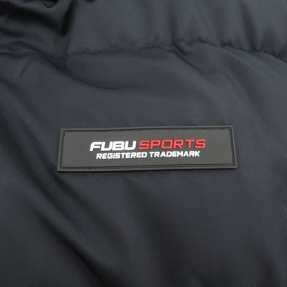 FUBU | フブ SHORT NYLON TWILL PUFFER JACKET 中綿ジャケット FAM-52303 ブラック サイズ：L【瀬戸大橋店】