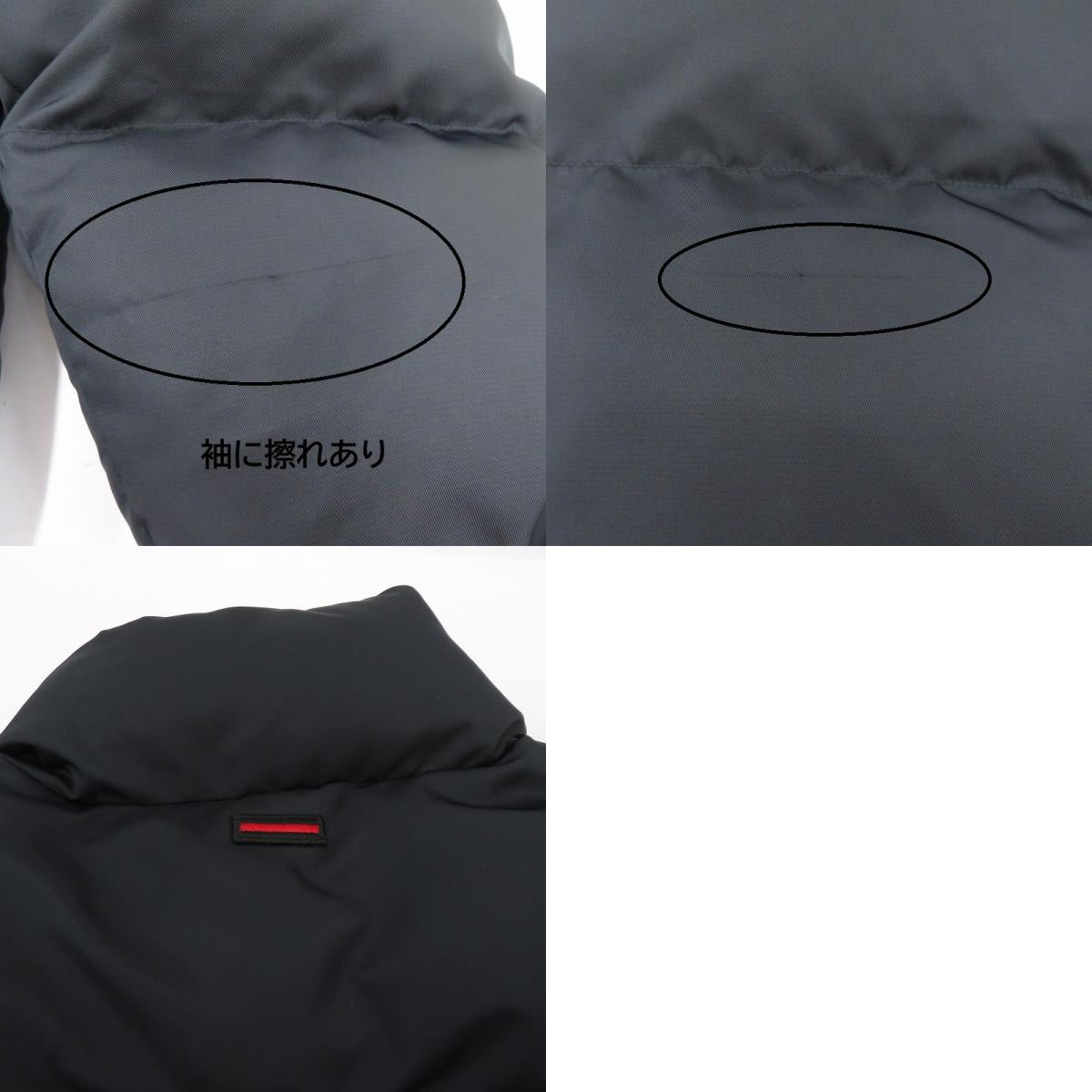 FUBU | フブ SHORT NYLON TWILL PUFFER JACKET 中綿ジャケット FAM-52303 ブラック サイズ：L【瀬戸大橋店】
