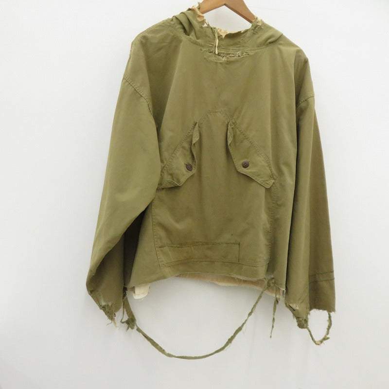 アメリカ軍 山岳部隊 アノラックパーカー その他アウター ベージュ サイズ：不明【瀬戸大橋店】