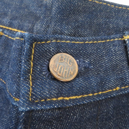BIG JOHN | ビッグジョン フラッシャー付き デニムパンツ インディゴ サイズ：31【瀬戸大橋店】