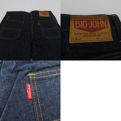 BIG JOHN | ビッグジョン フラッシャー付き デニムパンツ インディゴ サイズ：31【瀬戸大橋店】