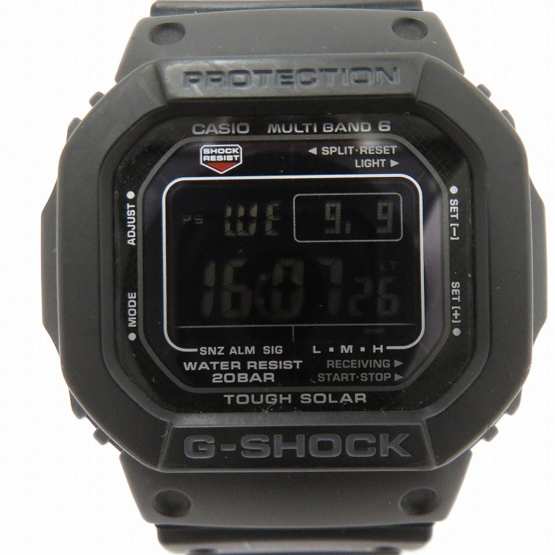 G-SHOCK | ジーショック デジタル電波ソーラー 腕時計 GW-M5610U-1B ブラック【瀬戸大橋店】