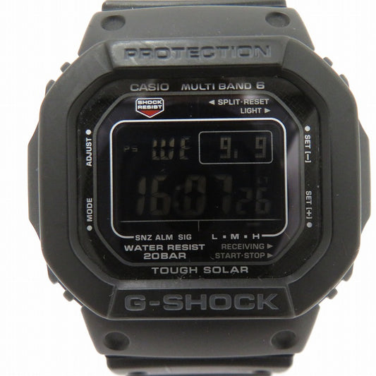 G-SHOCK | ジーショック デジタル電波ソーラー 腕時計 GW-M5610U-1B ブラック【瀬戸大橋店】