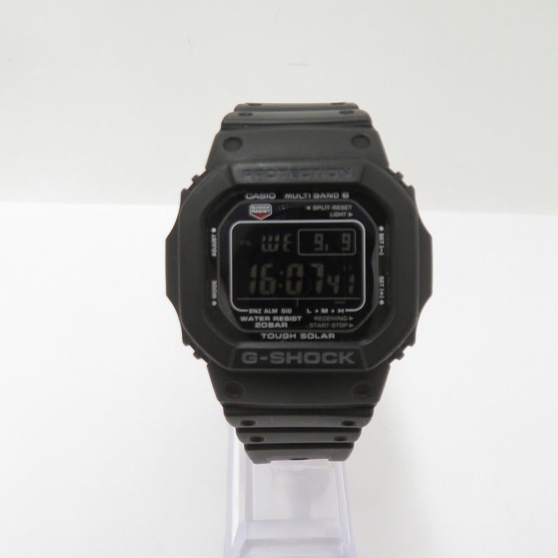 G-SHOCK | ジーショック デジタル電波ソーラー 腕時計 GW-M5610U-1B ブラック【瀬戸大橋店】
