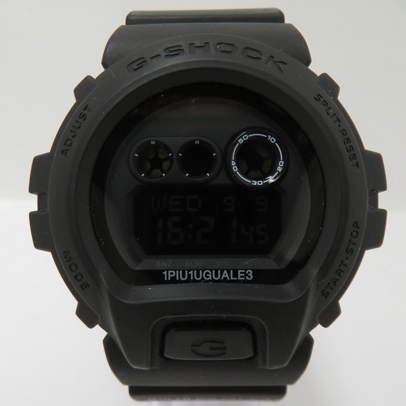 G-SHOCK | ジーショック ×1PIU1UGUALE3 デジタルクォーツ 腕時計 GD-X6900 ブラック【瀬戸大橋店】