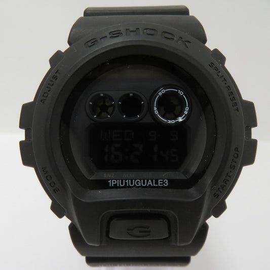 G-SHOCK | ジーショック ×1PIU1UGUALE3 デジタルクォーツ 腕時計 GD-X6900 ブラック【瀬戸大橋店】