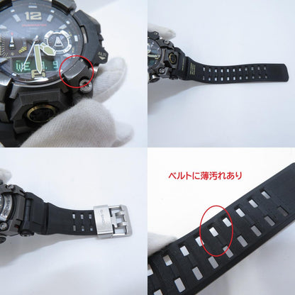 G-SHOCK | ジーショック MASTER OF G LAND MUDMASTER アナデジ電波ソーラー 腕時計 GWG-B1000-1AJF ブラック【瀬戸大橋店】