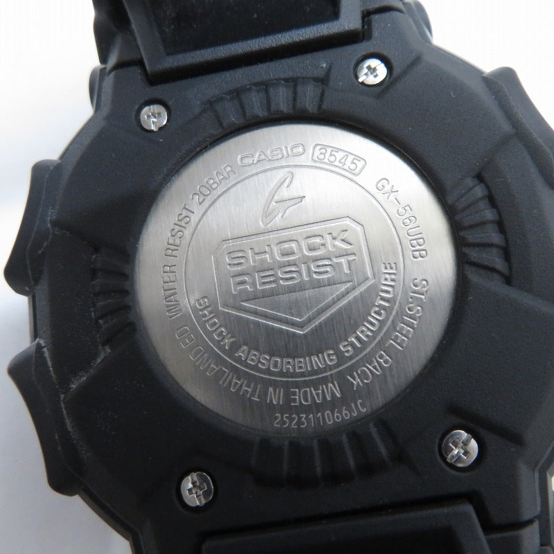 G-SHOCK | ジーショック DIGITAL/GXW GX-56 SERIES デジタルソーラー 腕時計 GX-56UBB-1JF ブラック【瀬戸大橋店】