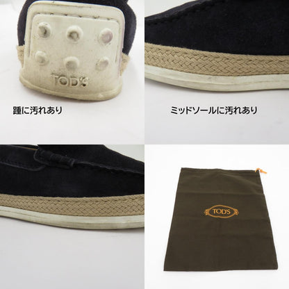 TOD'S | トッズ スエード スリッポン サイズ:6 ネイビー【瀬戸大橋店】