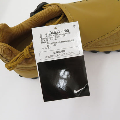 NIKE | ナイキ ACG Air Phassad 'Golden Harvest' スニーカー IO4630-700 サイズ:26.5cm ブラウン 26.5cm【瀬戸大橋店】